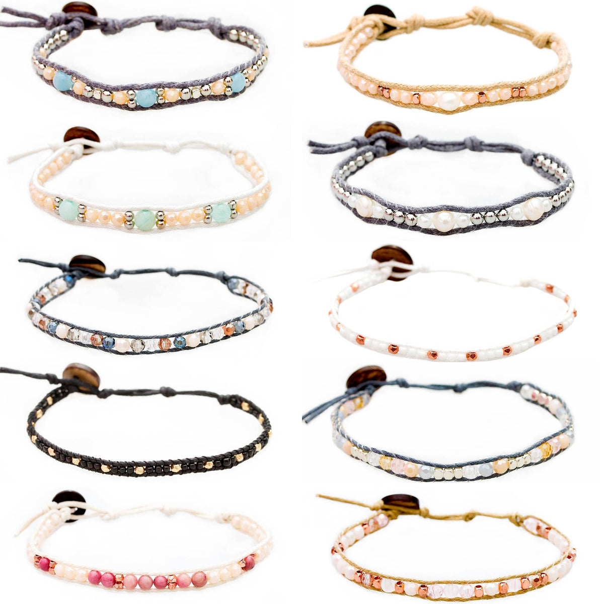 Holiday Collection beaded bracelets-Accessory-Branded Envy