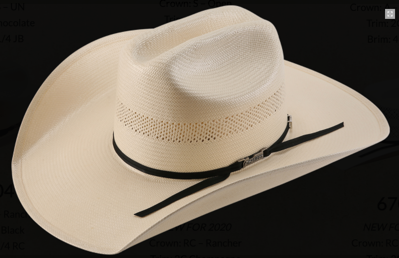 American Hat 7104 Long Oval Straw-Hat-Branded Envy