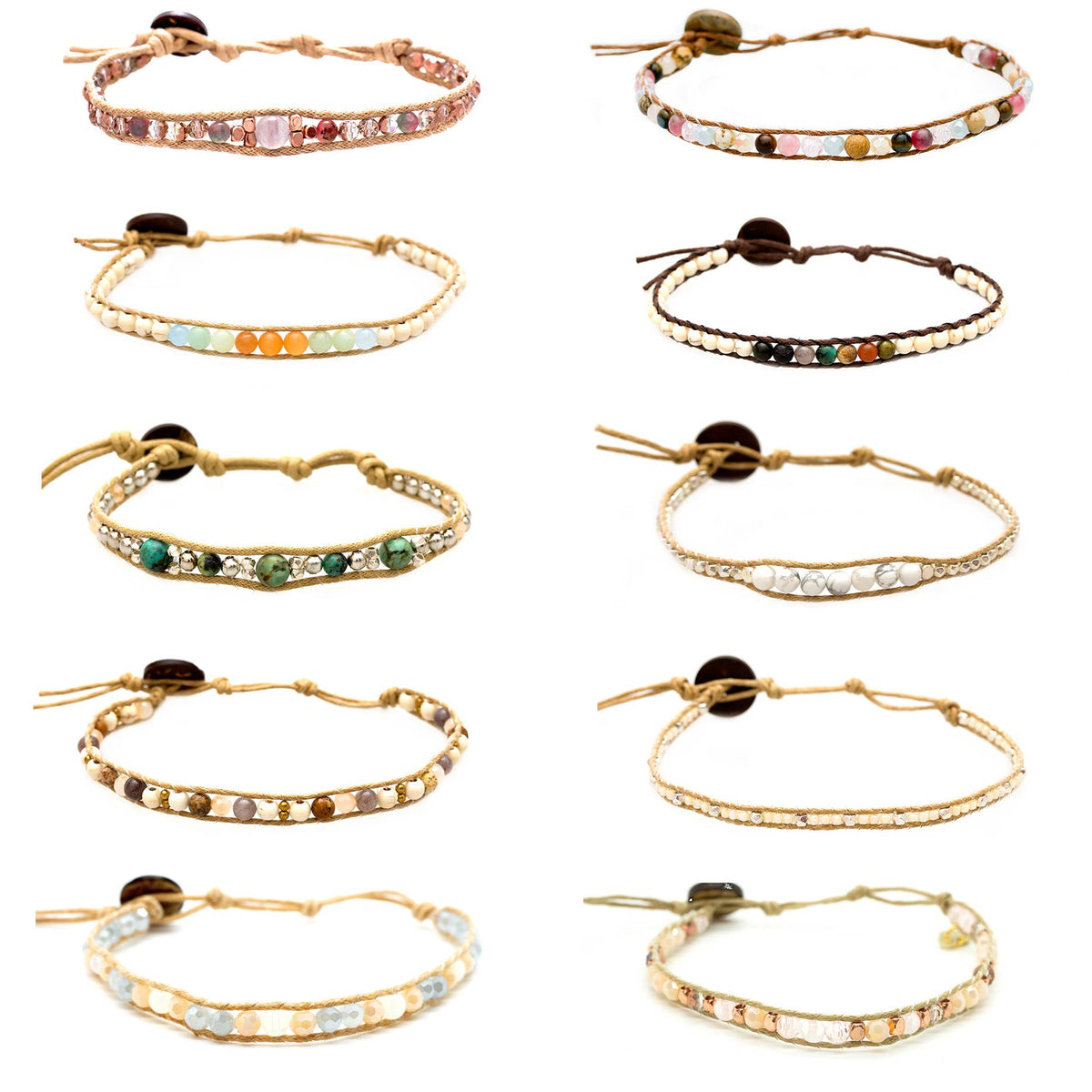 Earthy Stone Bracelets-Accessory-Branded Envy
