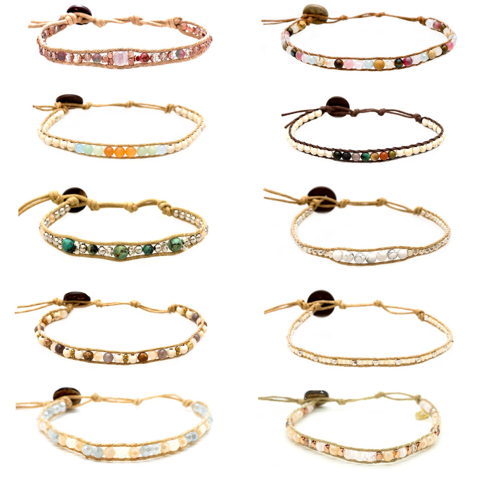Earthy Stone Bracelets-Accessory-Branded Envy