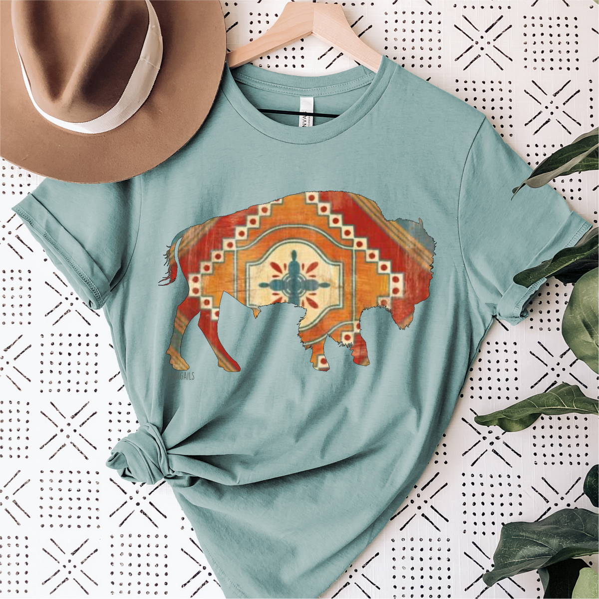 Roaming Buffalo Graphic-Graphic Tee-Branded Envy