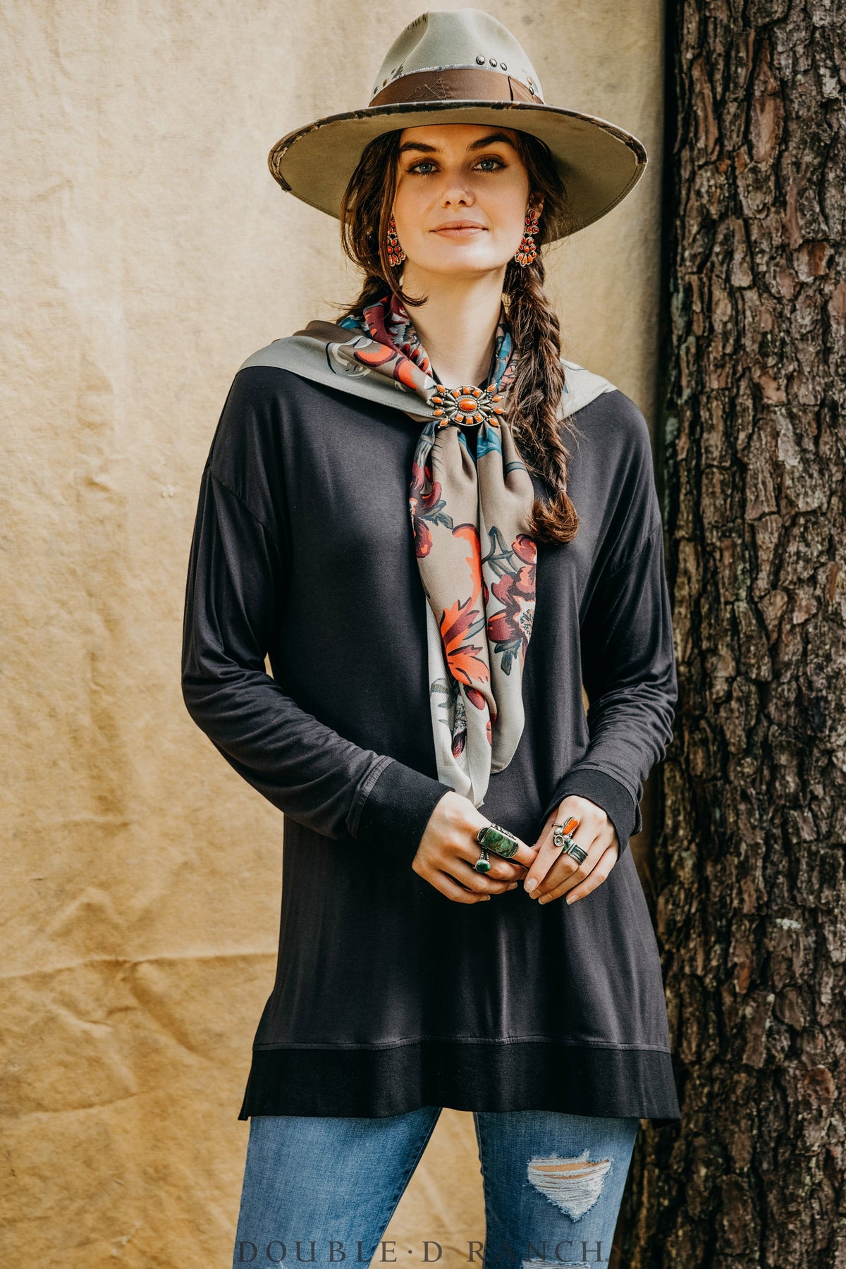 Big Sky Bison Scarf-Branded Envy