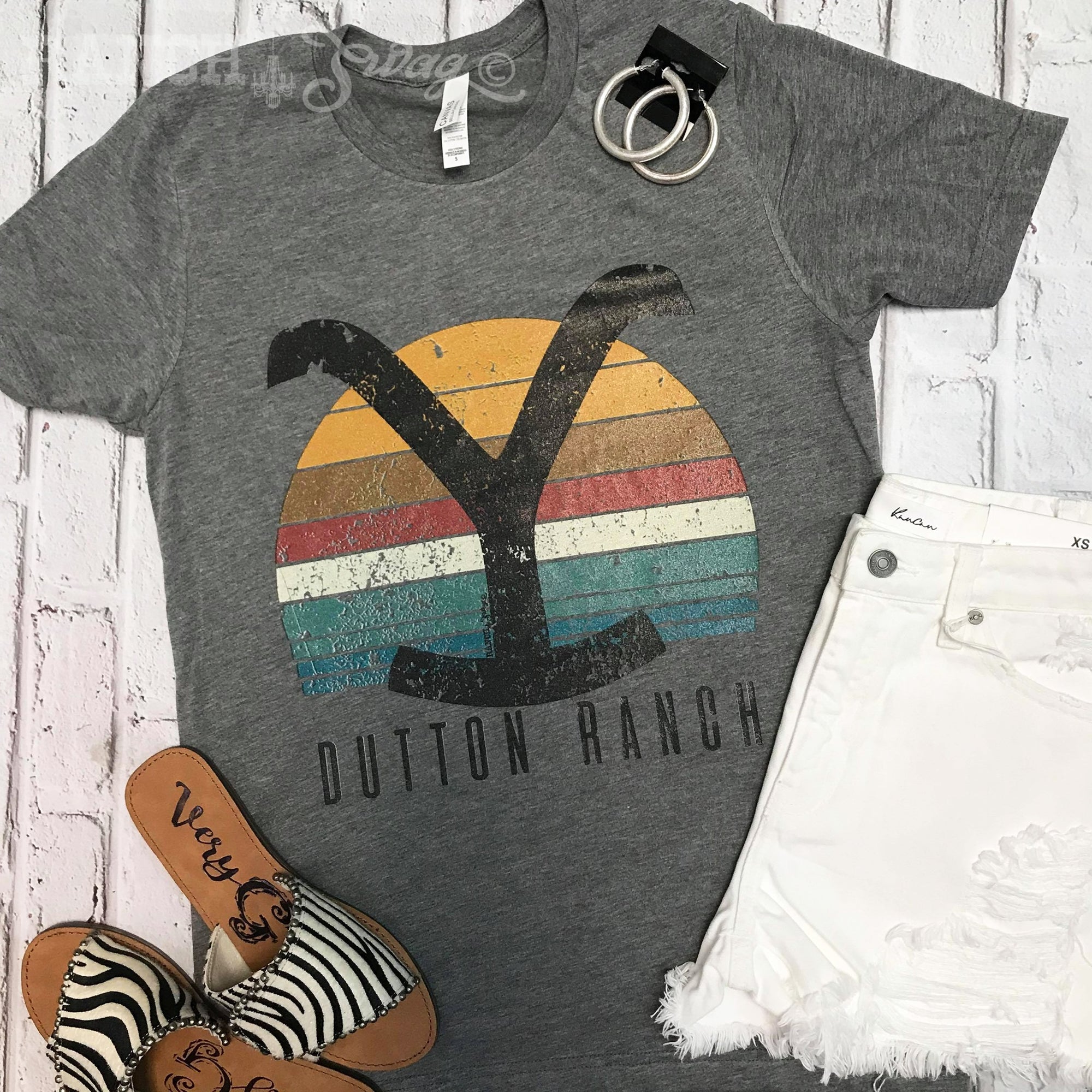 Dutton Ranch Y Graphic Tee-graphic tee-Branded Envy