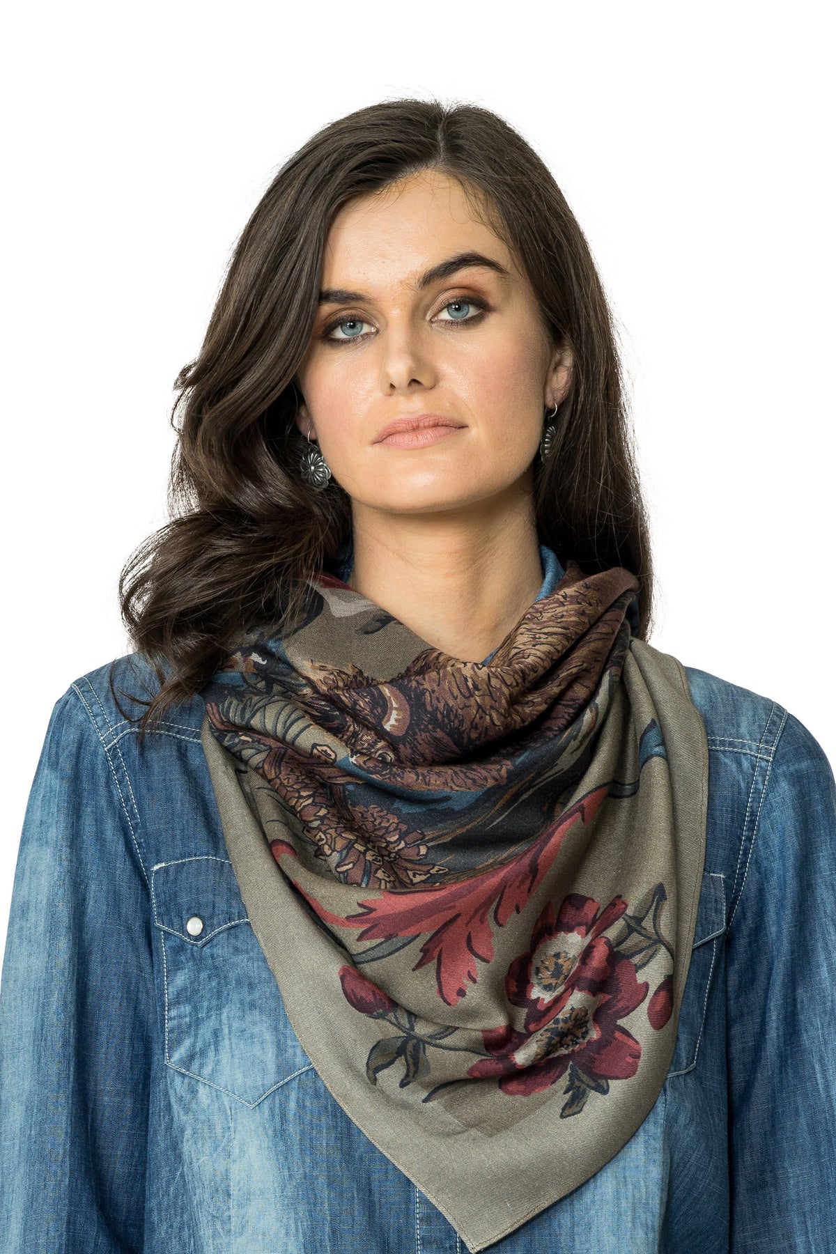 Big Sky Bison Scarf-Branded Envy
