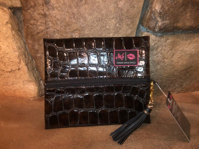 Midnight Gator Makeup Junkie-Bag-Branded Envy