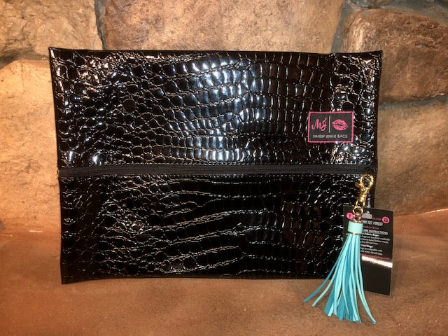 Midnight Gator Makeup Junkie-Bag-Branded Envy