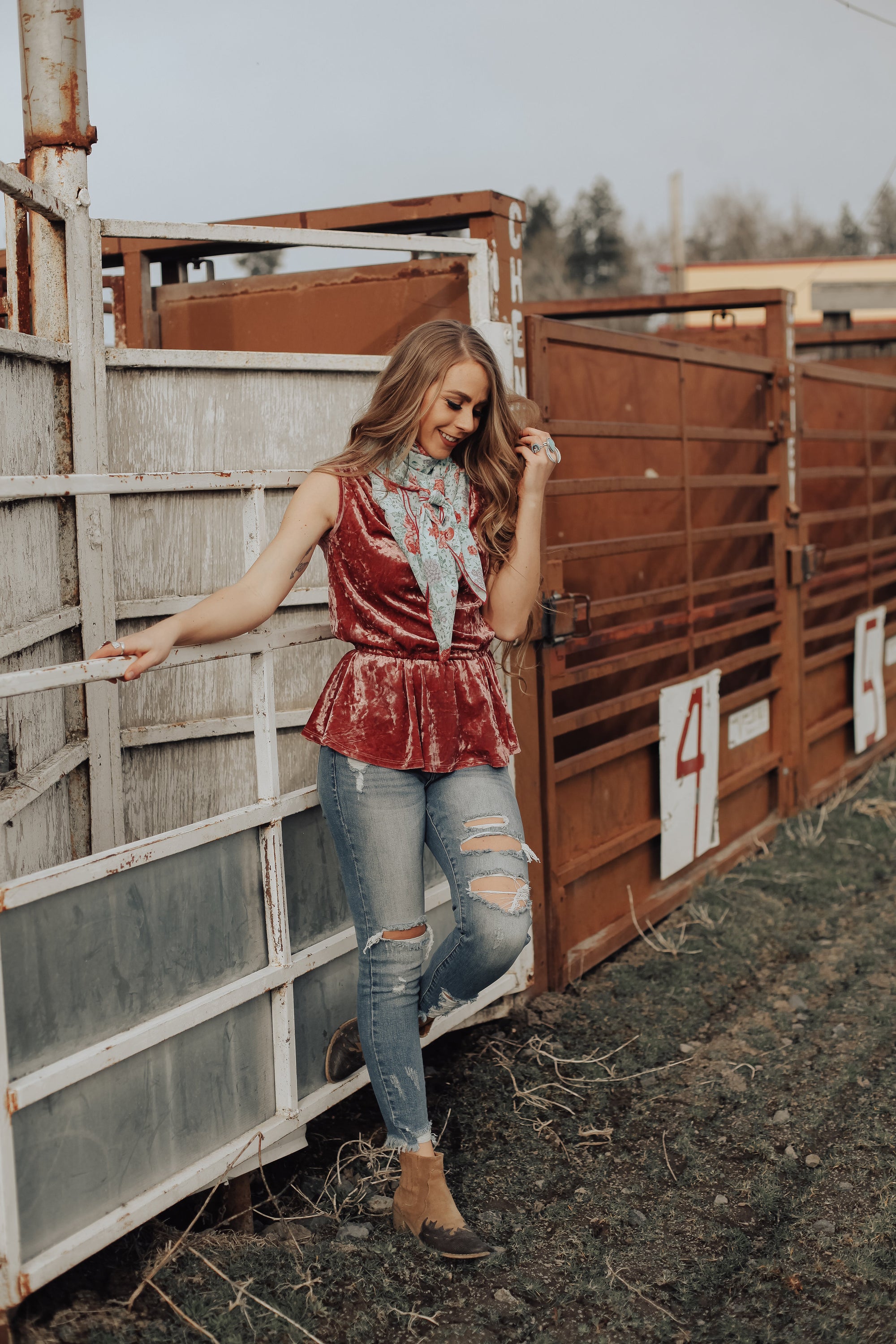 Charlotte Blush Velvet Blouse-Ladies Tank-Branded Envy