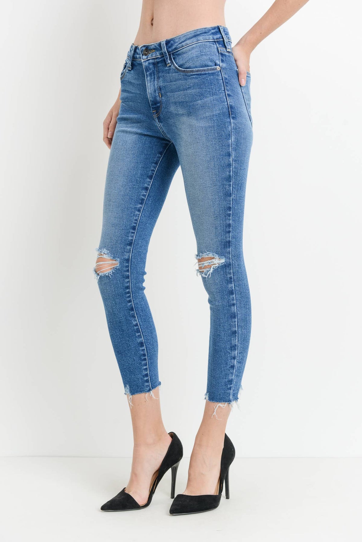 The Lily Skinny Jean-Jeans-Branded Envy