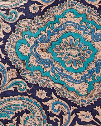 100% Silk Wild Rag Cowboy, Jaquard, Paisley-Scarf-Branded Envy