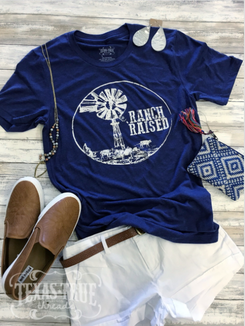 Ranch Raised Graphic Tee-graphic tee-Branded Envy