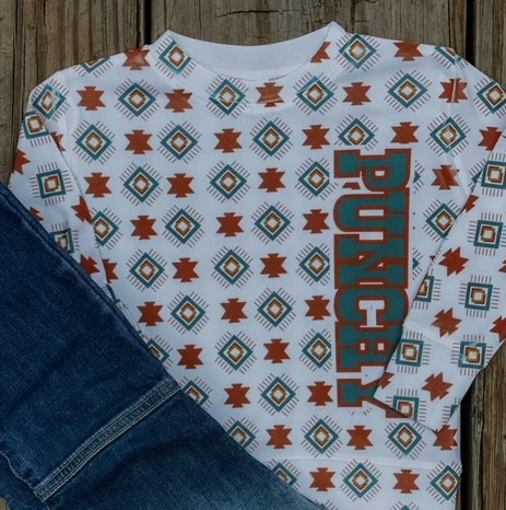 Punchy Kid LS Sweater-Kids Fashion-Branded Envy