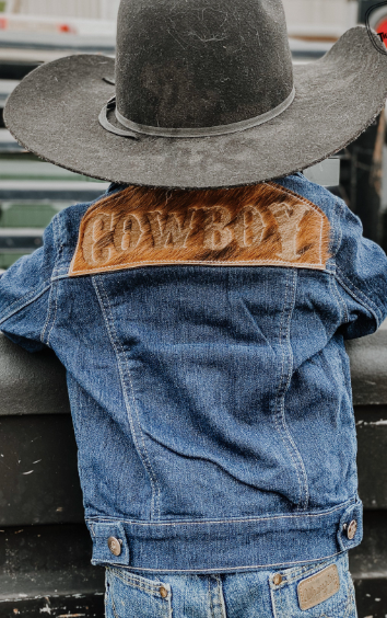 Cowboy Denim Jacket-Kids Fashion-Branded Envy