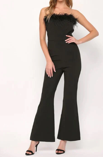 “Simmons" Jumpsuit - black-Jumpsuit-Branded Envy