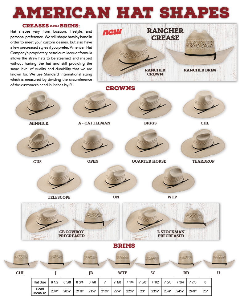 American Hat 6800 Long Oval Straw-Hat-Branded Envy