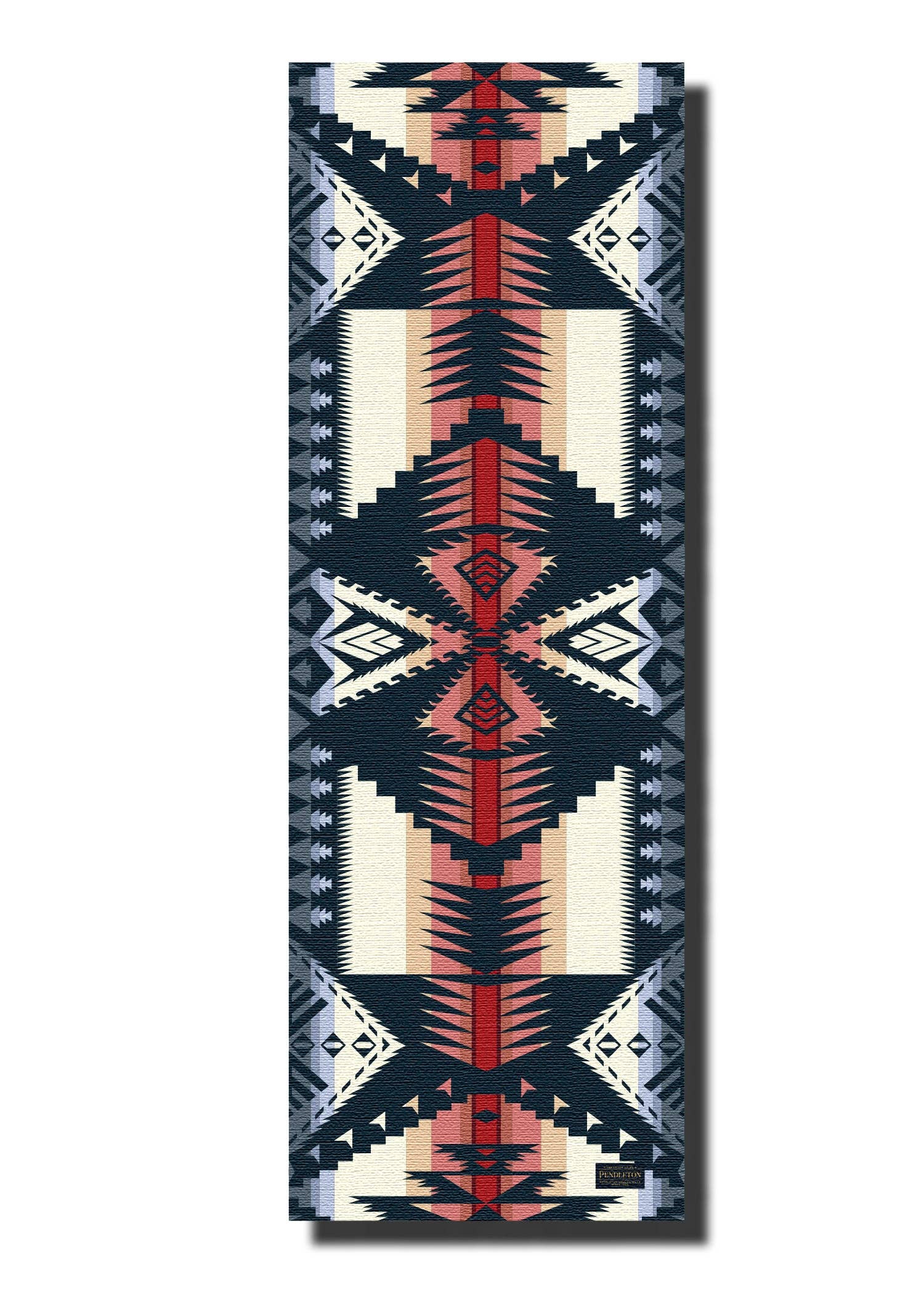 Pendleton Eagle Rock Maroon PER Yoga Mat-Rugs-Branded Envy