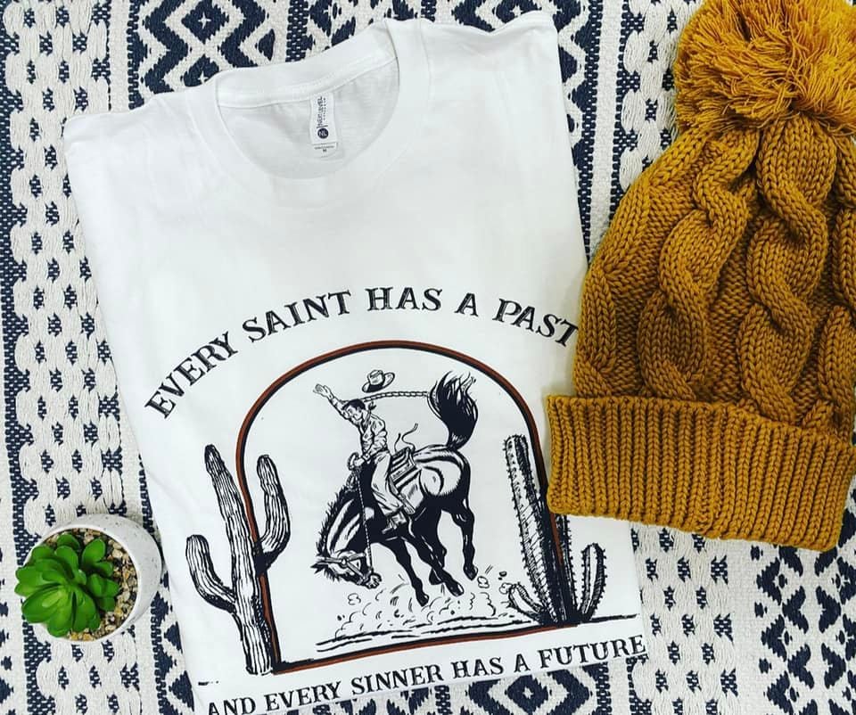 Every Saint has a Past Graphic Tee-Branded Envy