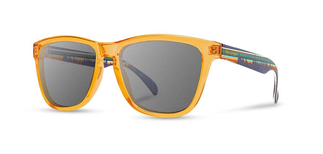 Kegon Sunglasses: Orange Crystal / Pacific Wonderland-Sunglasses-Branded Envy