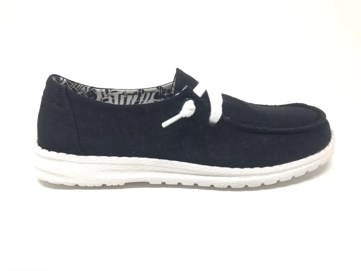 Black Boardwalk Shoes-Shoes-Branded Envy