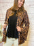 Amber leopard print blazer-Blazer-Branded Envy