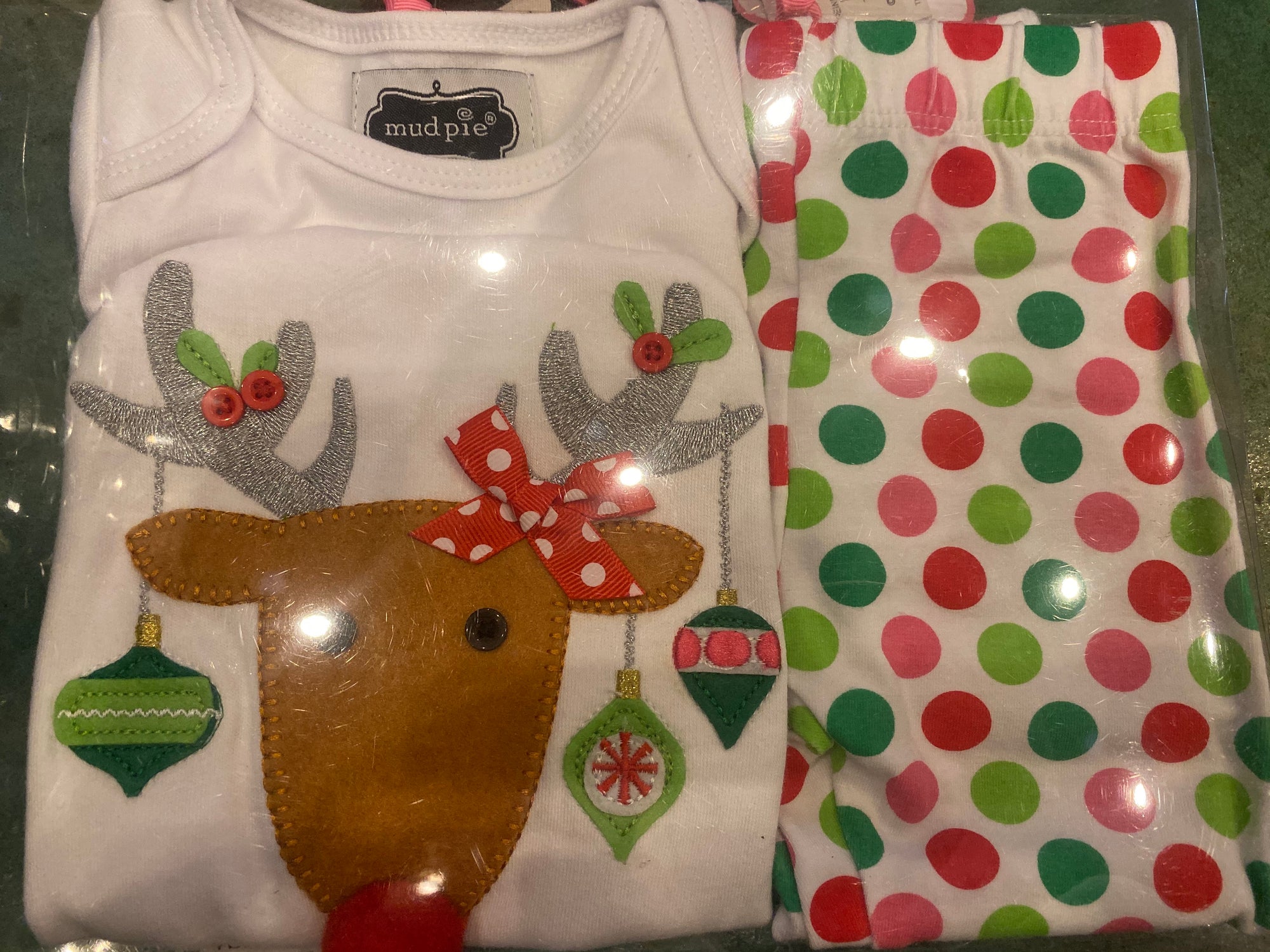 Reindeer 3 pc set 0-6 months-baby-Branded Envy