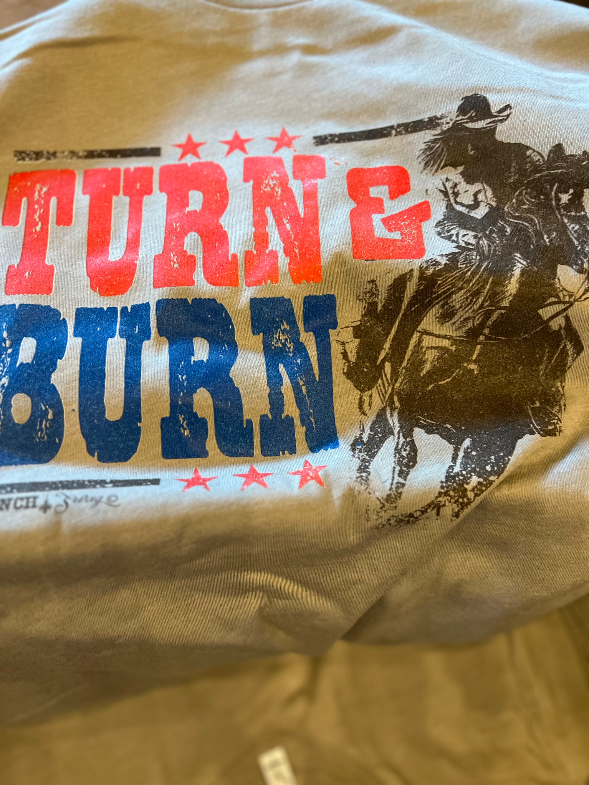 Turn & Burn Graphic Tee-graphic tee-Branded Envy