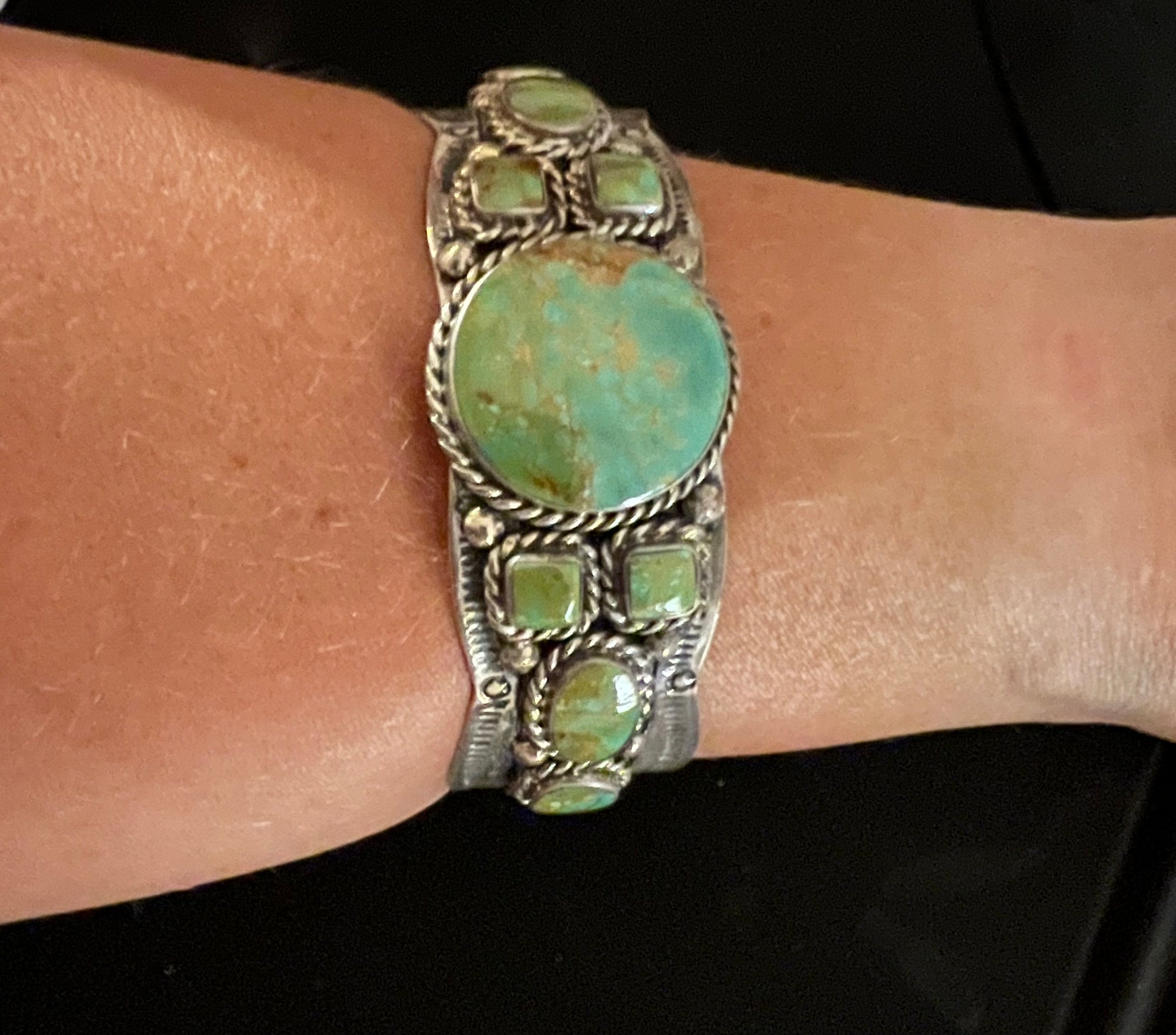 Stunner Turquoise Bracelet-Cuffs-Branded Envy