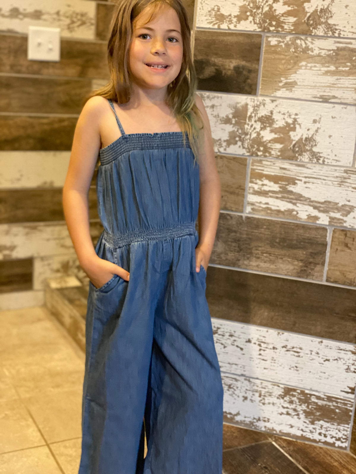 Dara Denim Jumpsuit-Jumpsuit-Branded Envy