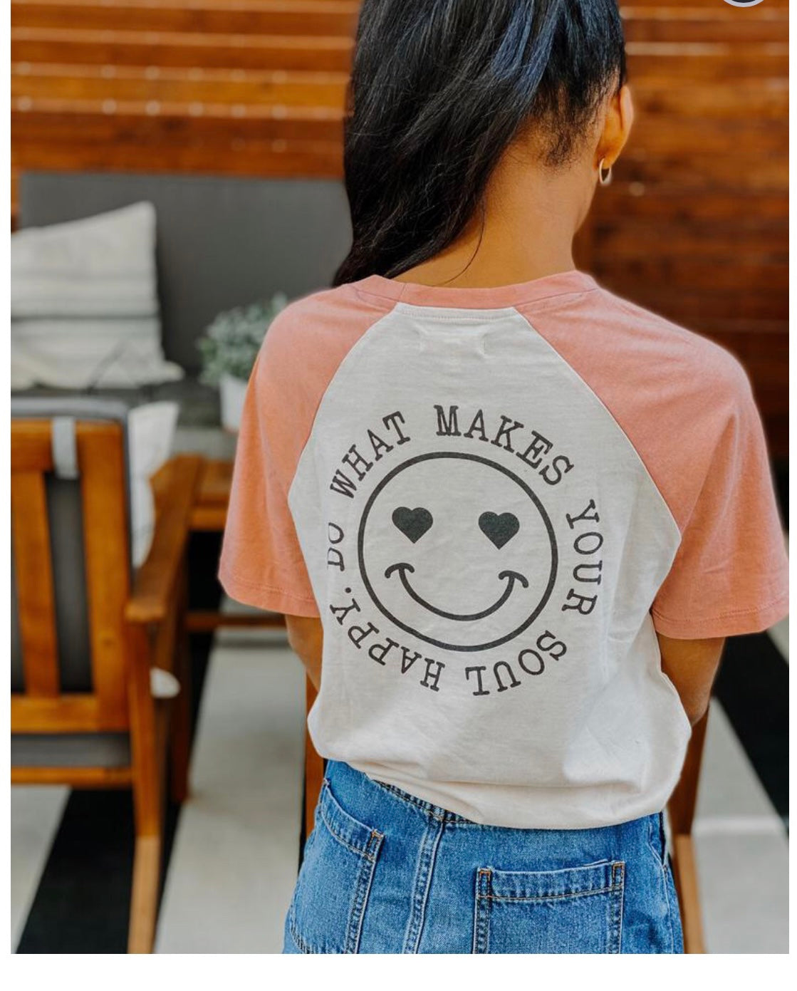 Do what Makes You Happy Raglan-tween-Branded Envy