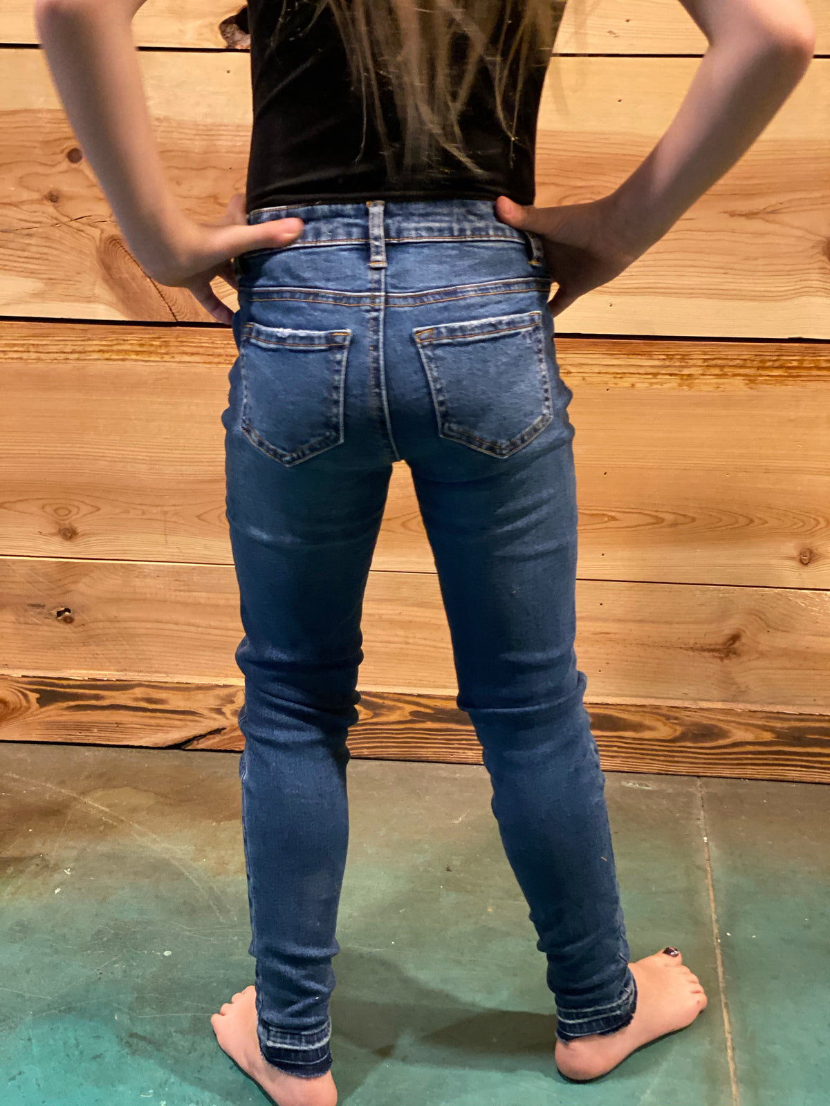 Nina High Rise Ankle Crop Denim-Jeans-Branded Envy