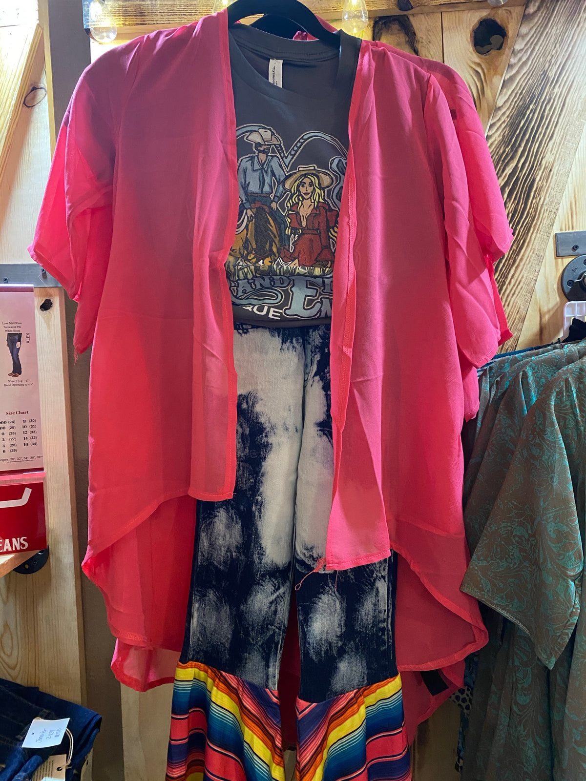 Hot Pink Tween Kimono-Kimono-Branded Envy