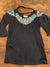 Turquoise love top-fashion top-Branded Envy