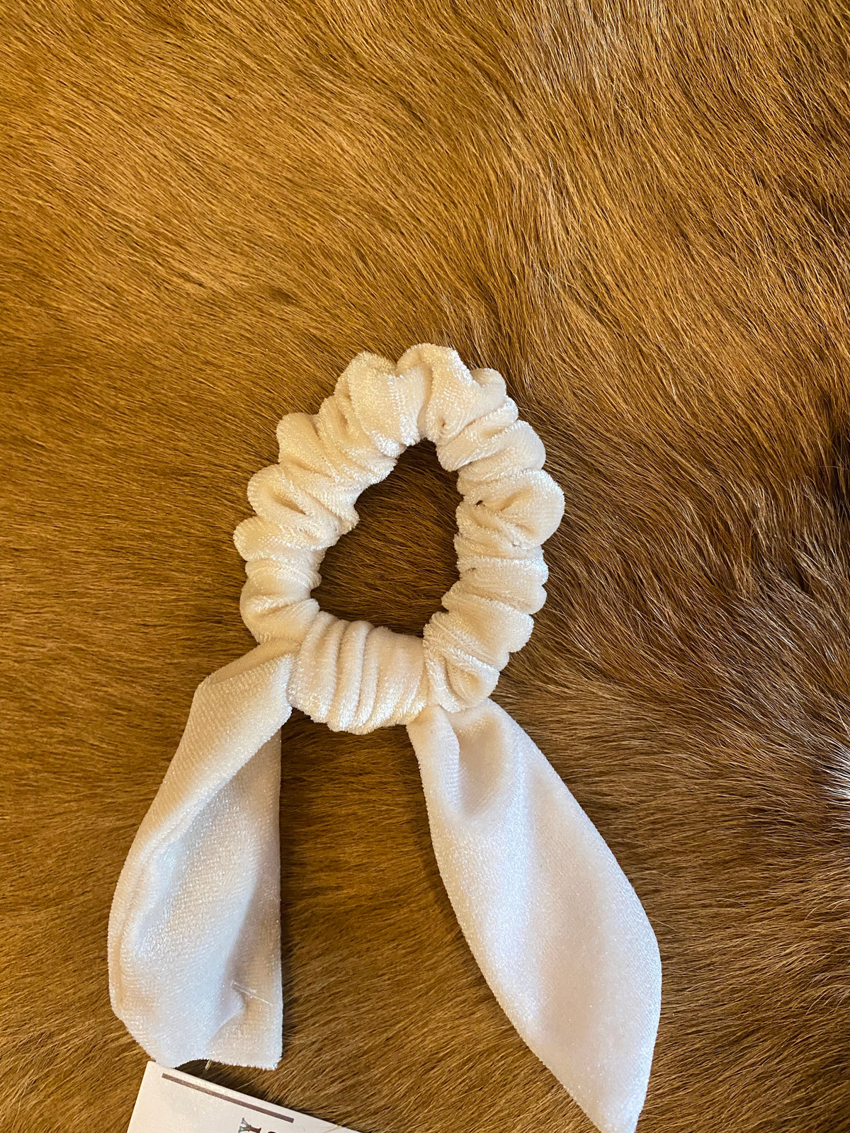 Hair scrunchies with tie-Accessory-Branded Envy