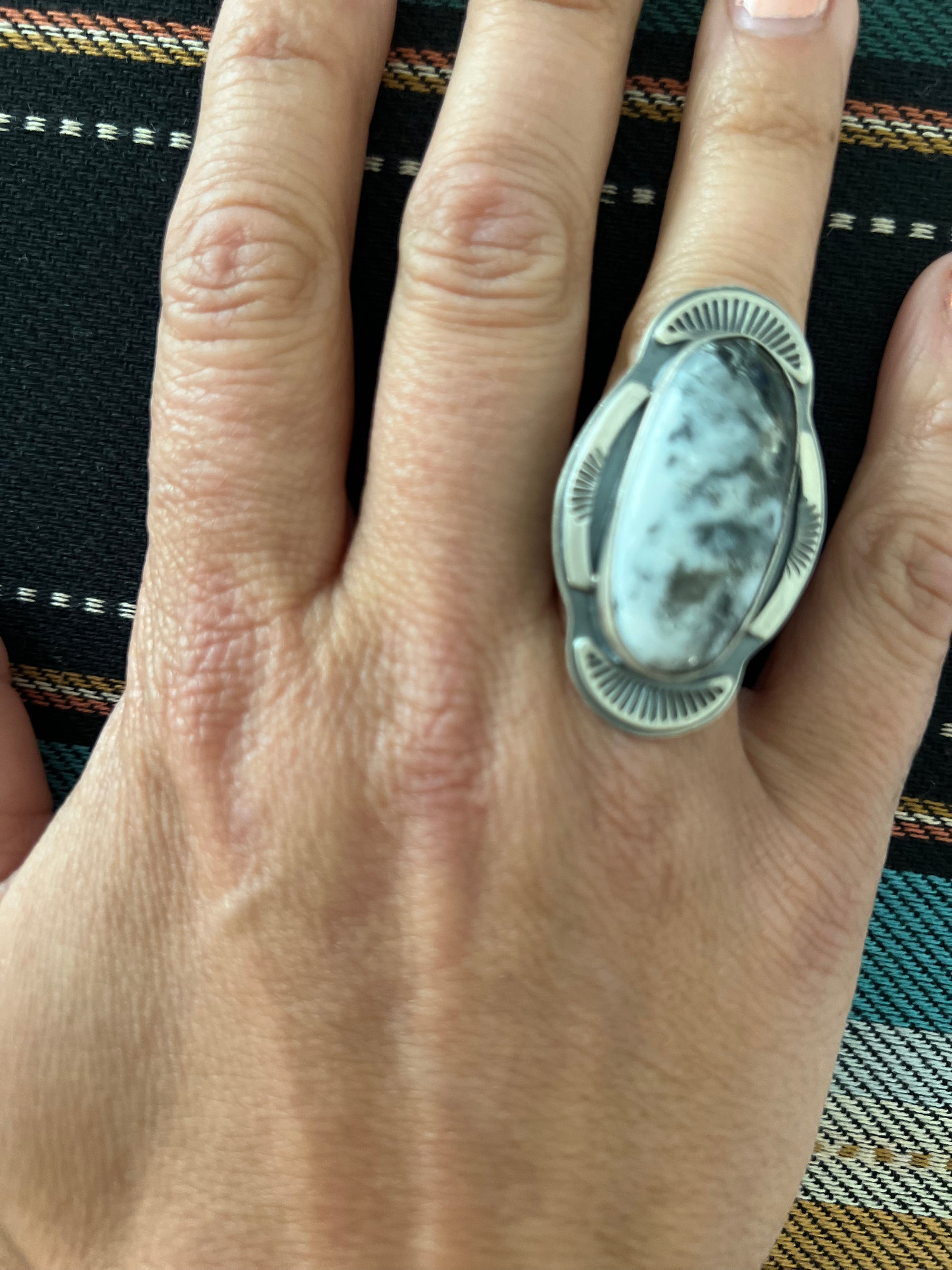 Pyla White Buffalo ring-Jewelry-Branded Envy