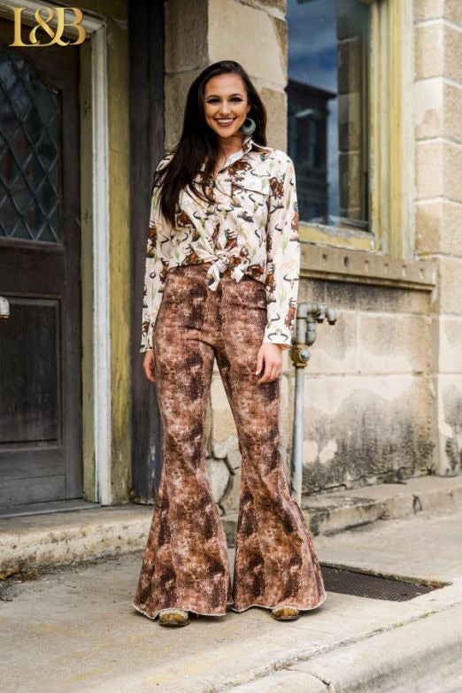 Gator Denim Stretch with Flare -PLUS SIZE-Jeans-Branded Envy