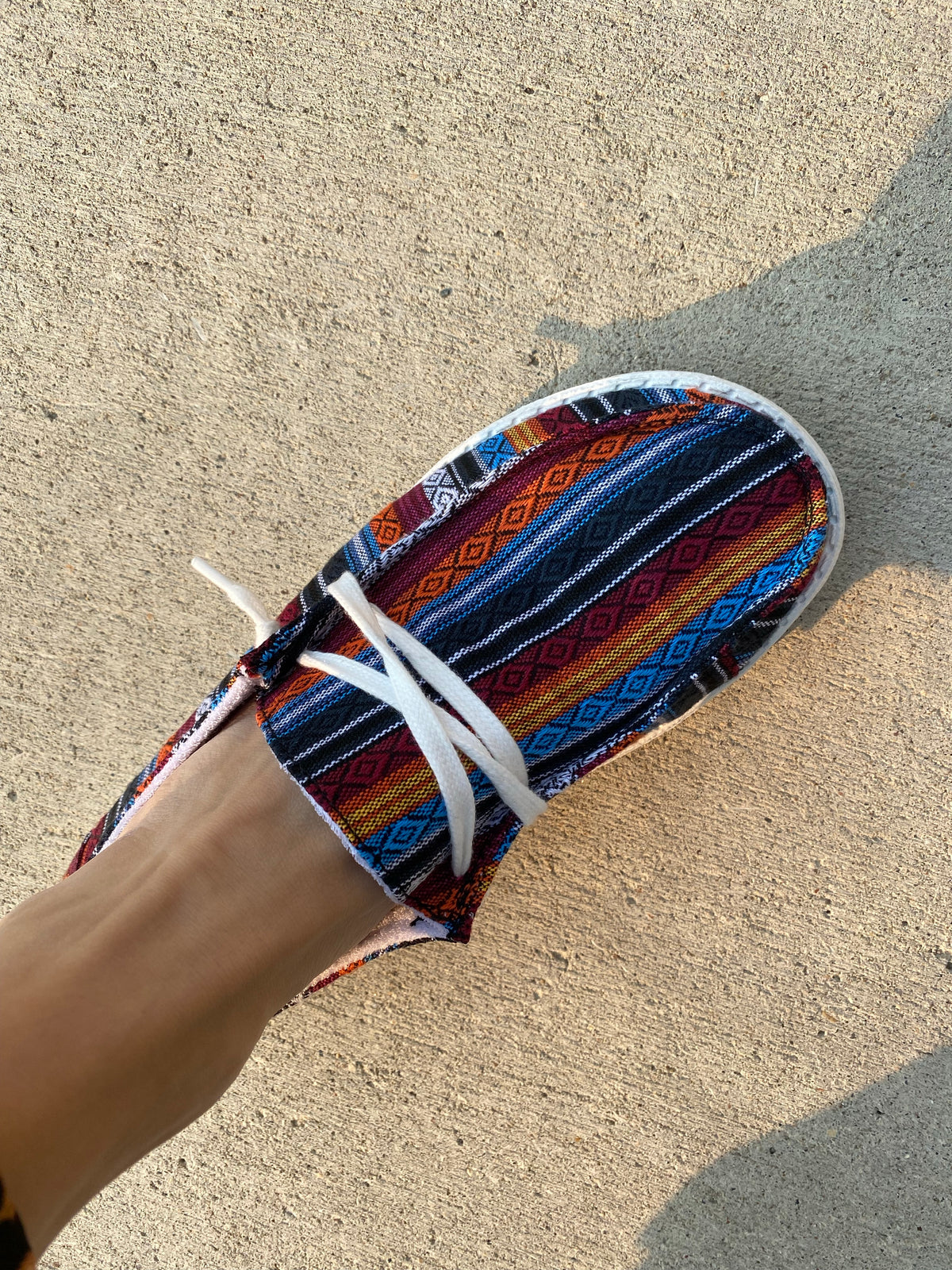 Very G Chaska Sneaker in Blue Multi-Boots-Branded Envy