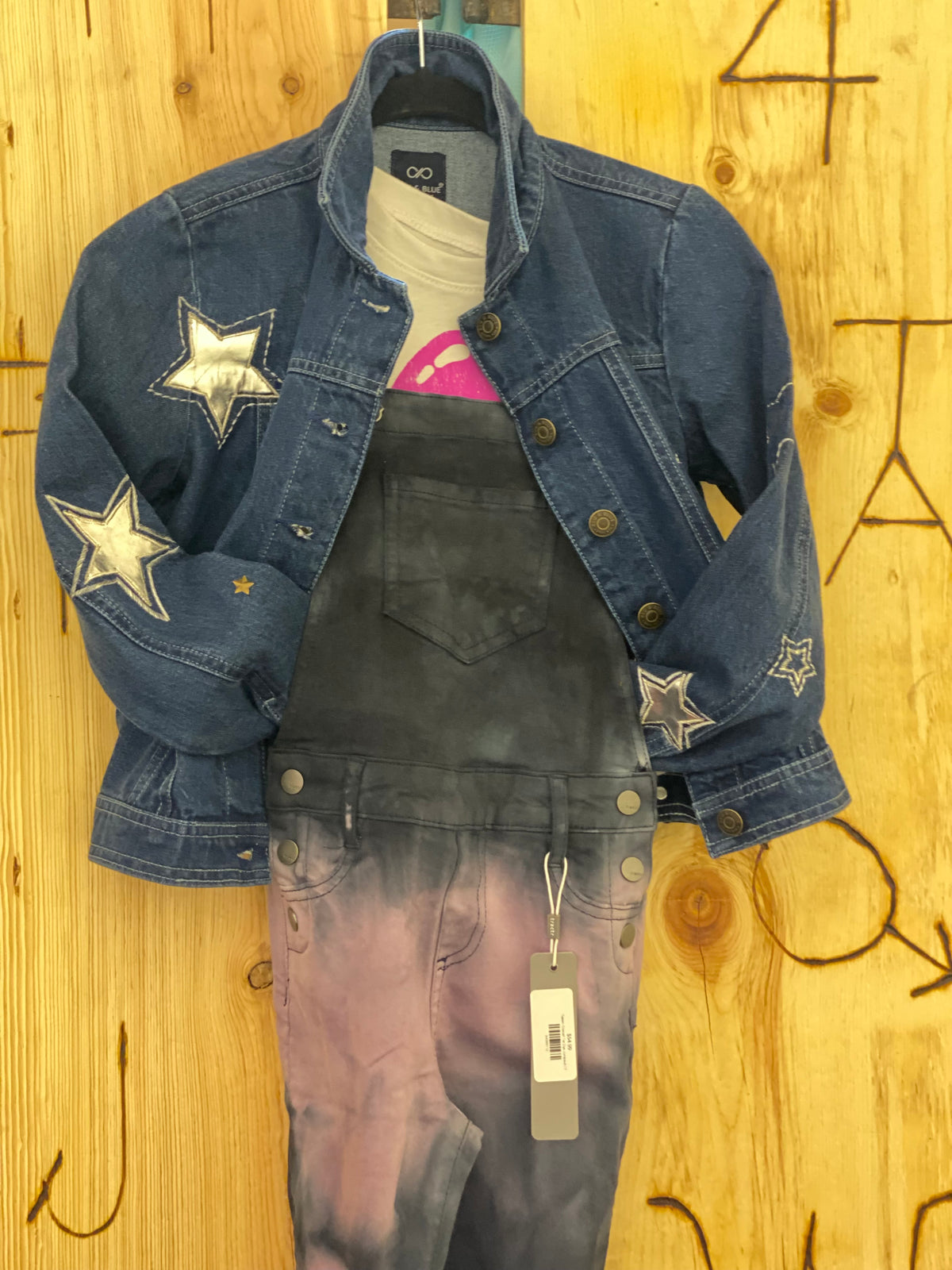 Tween Overall Tie Dye Jumpsuit-tween-Branded Envy