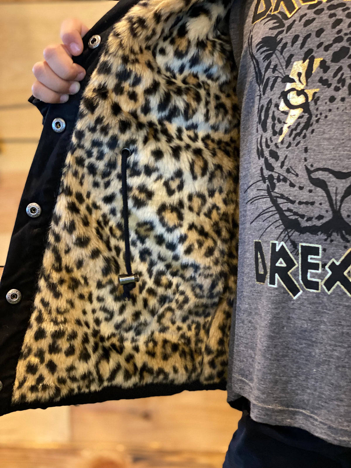 Black Tween Military Jacket-tween-Branded Envy