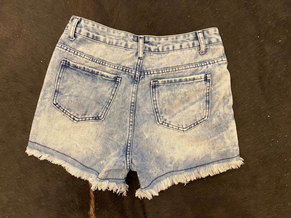 Shoreline Jean Shorts-shorts-Branded Envy