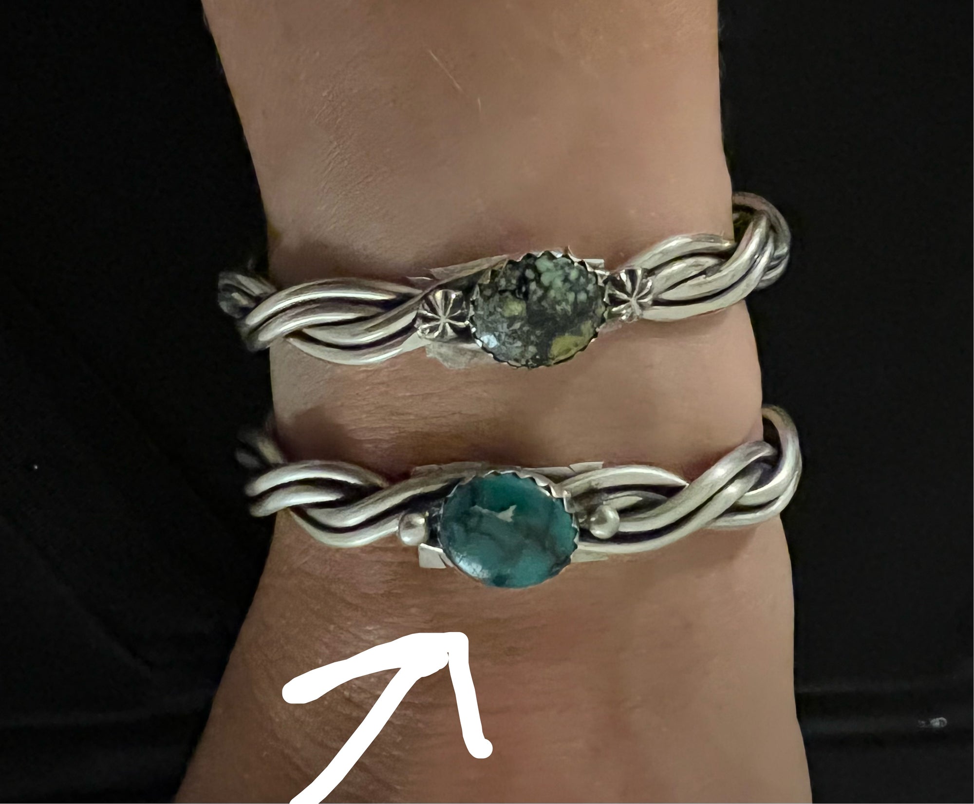 Payson Turquoise Bracelet #1 Small-Cuffs-Branded Envy