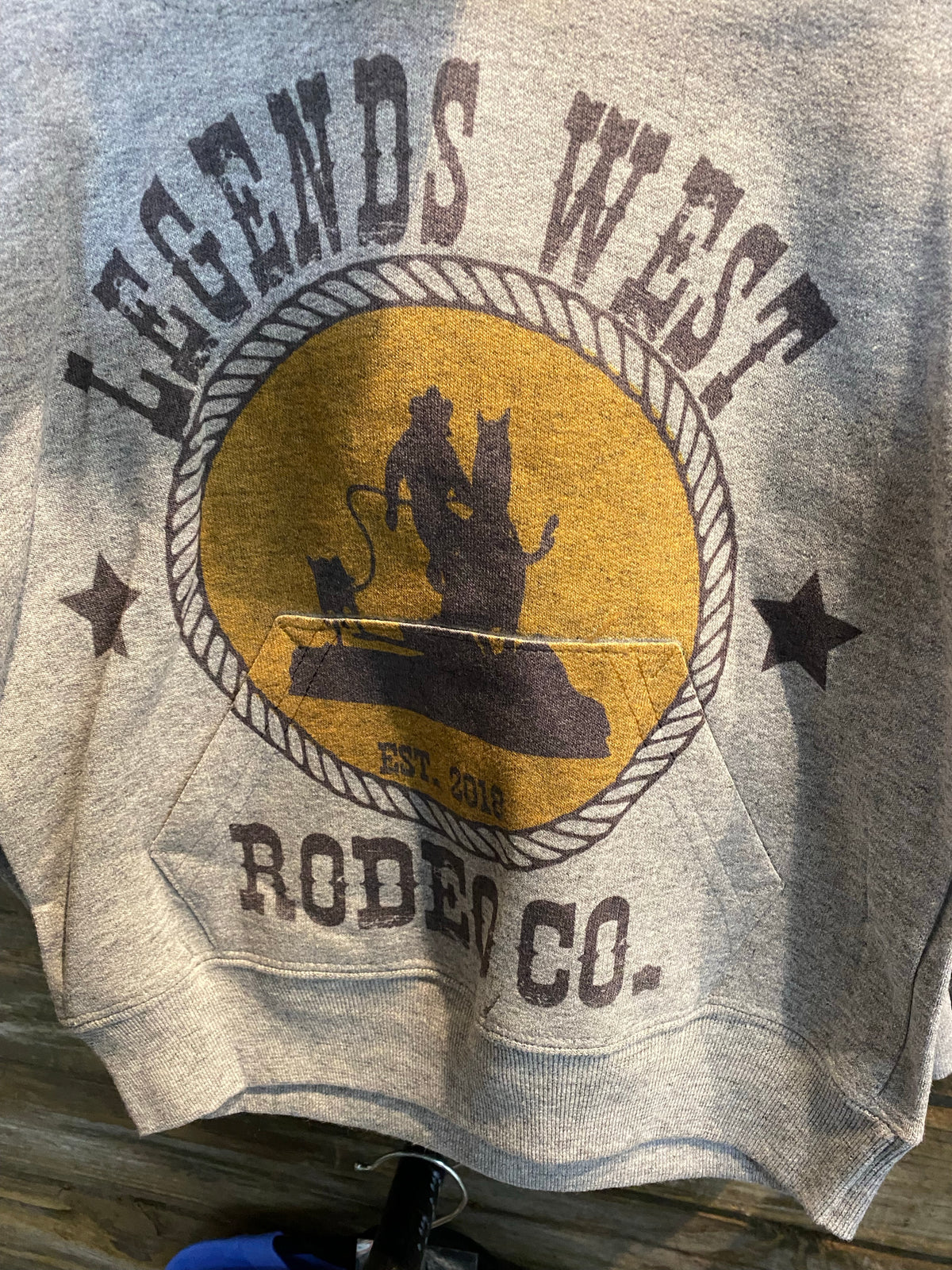 Legends West Calf Roping Youth Hoodie-Hoodie-Branded Envy