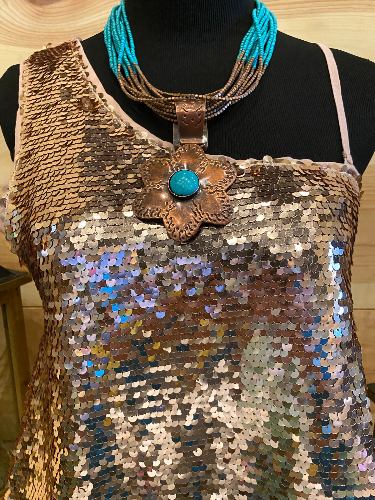 The Shea one shoulder sequin top-Fashion Top-Branded Envy
