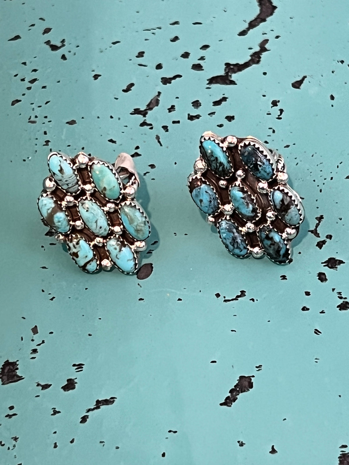 Arabelle Turquoise Cluster Ring-Jewelry-Branded Envy