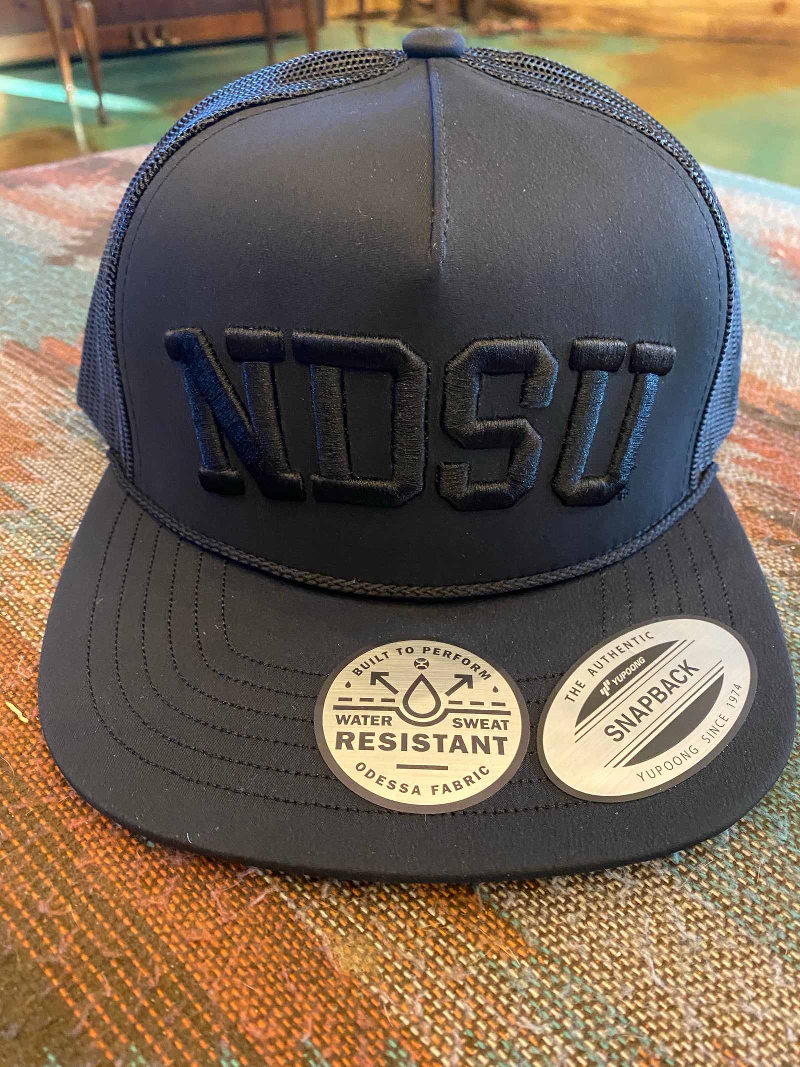 NDSU SnapBack Hooey cap - black-Cap-Branded Envy