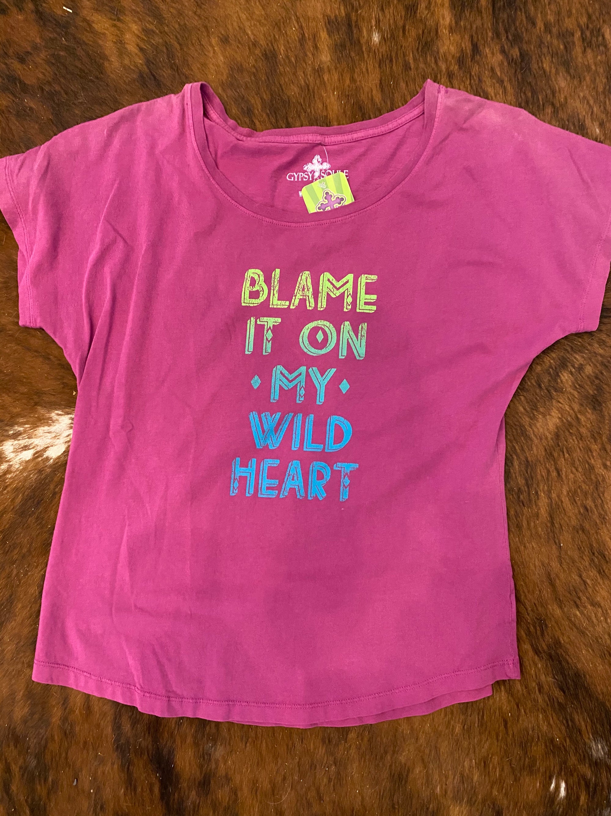 Blame it on My Wild Heart-Ladies T-shirt-Branded Envy