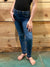 Nina High Rise Ankle Crop Denim-Jeans-Branded Envy