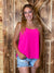 Flamingo Ultra Pink Cami Top-Fashion Top-Branded Envy