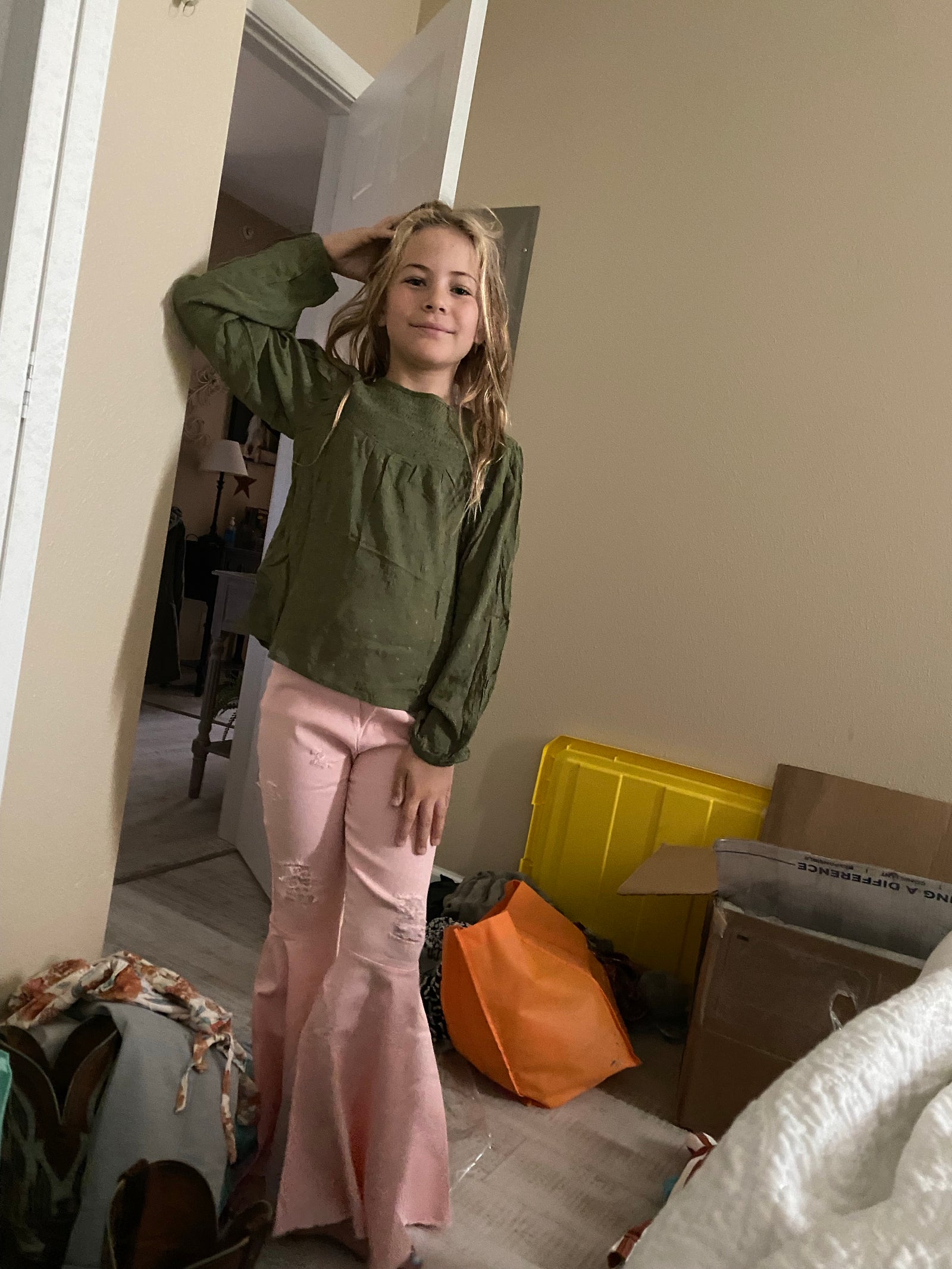 Green Flow Top-Fashion Top-Branded Envy