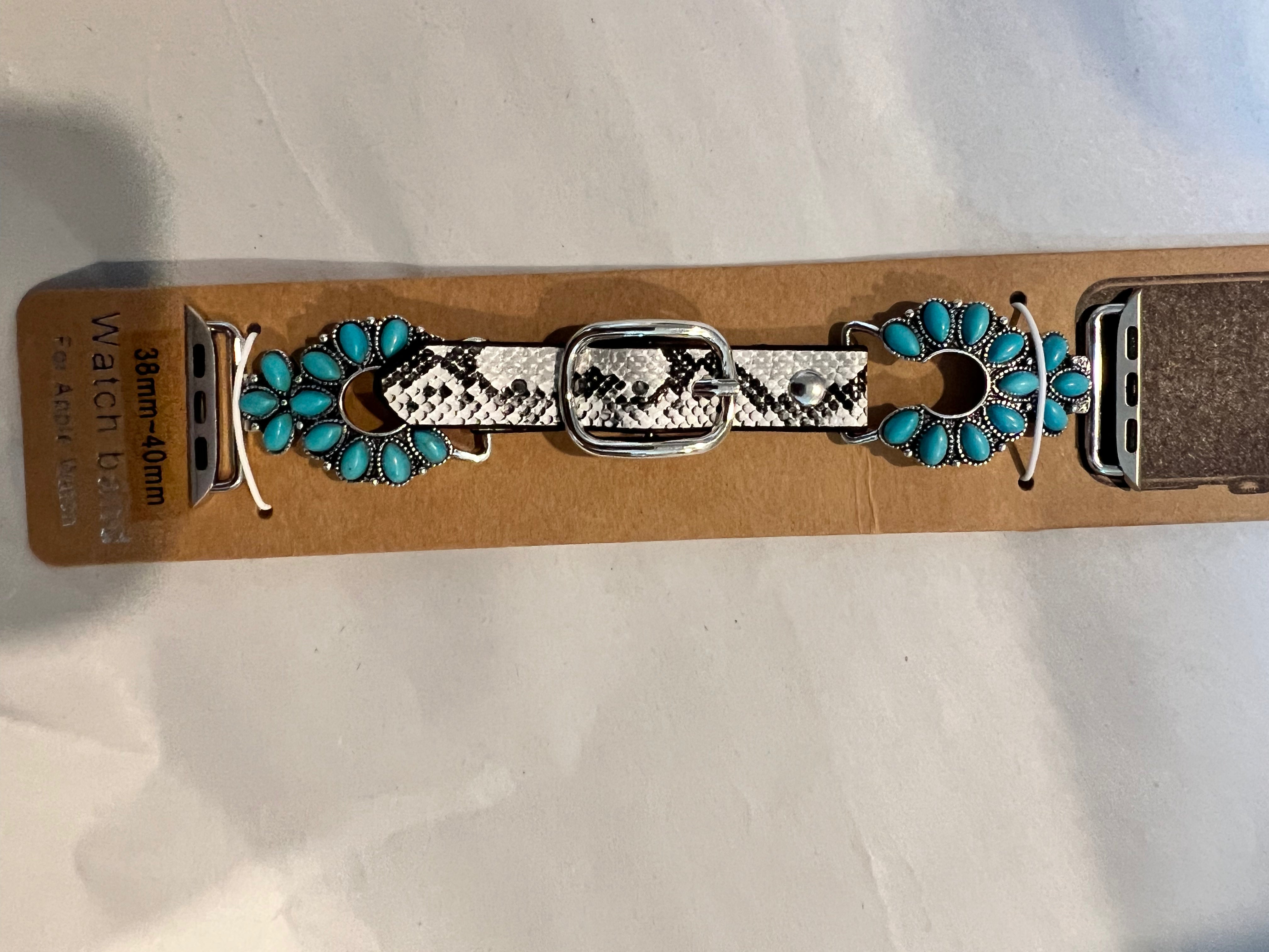 Western Design Apple Watch Band 38-40mm Branded Envy