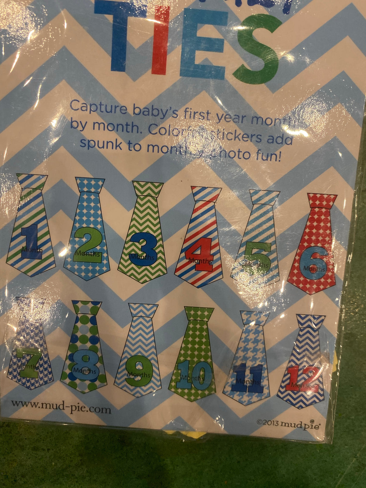 Milestone Stickers &amp; Monthly Ties-Accessory-Branded Envy
