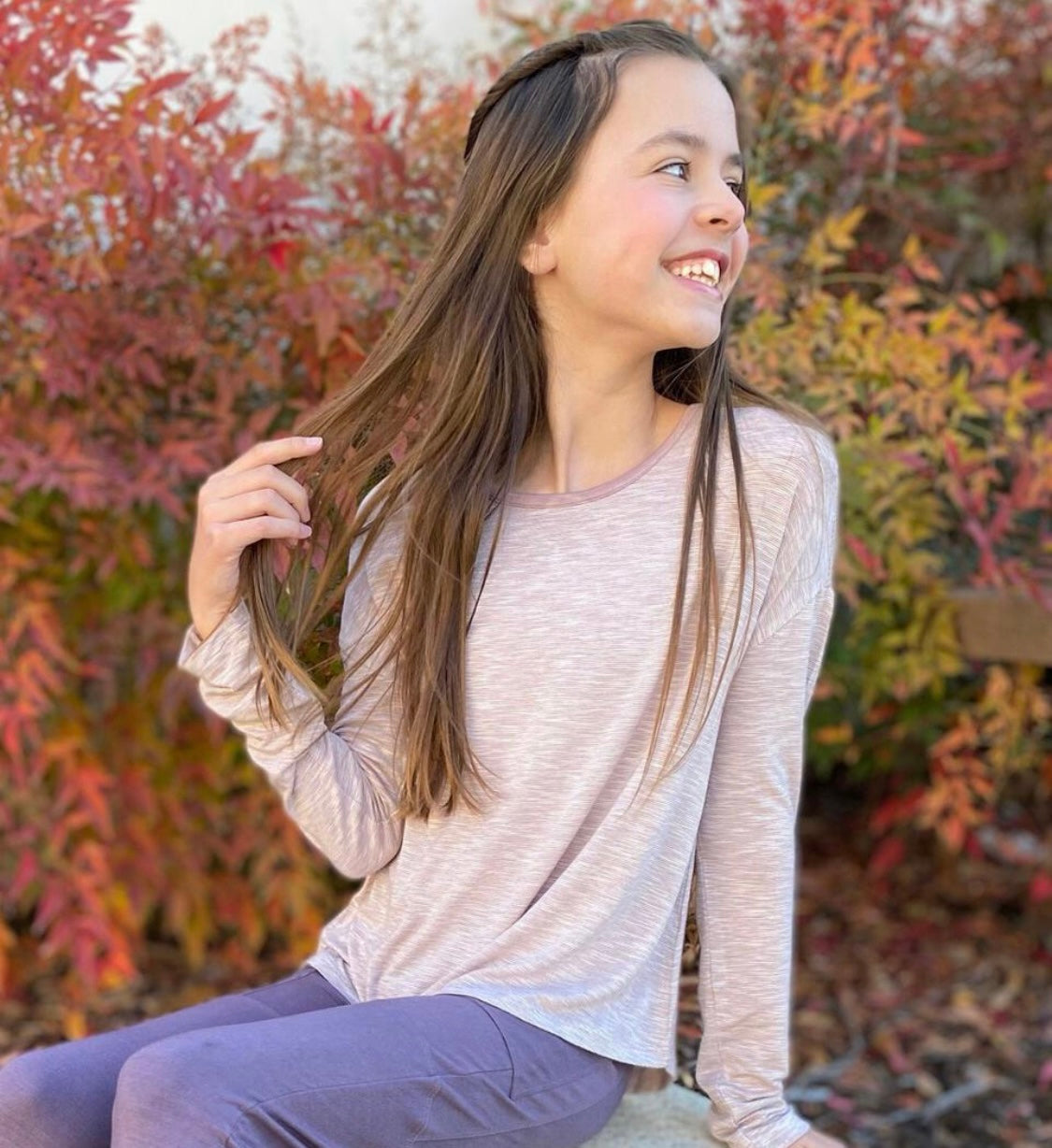 Micro Stripe LS Top-tween-Branded Envy